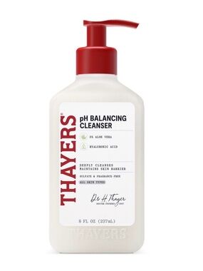 Thayers pH Balancing Daily Cleanser Aloe Vera Face Wash 8oz